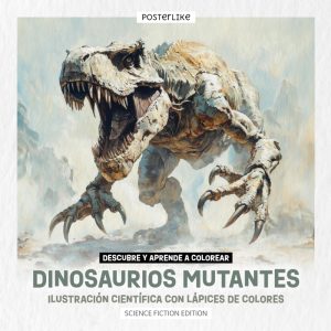 Descubre y Aprende a Colorear Dinosaurios Mutantes